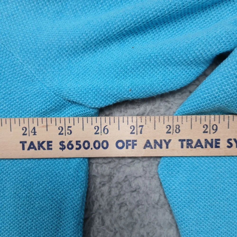 Brooks Brothers Men's XXL Blue 1/4 Zip‎ Sweater Cotton Silk Cashmere Blend Read